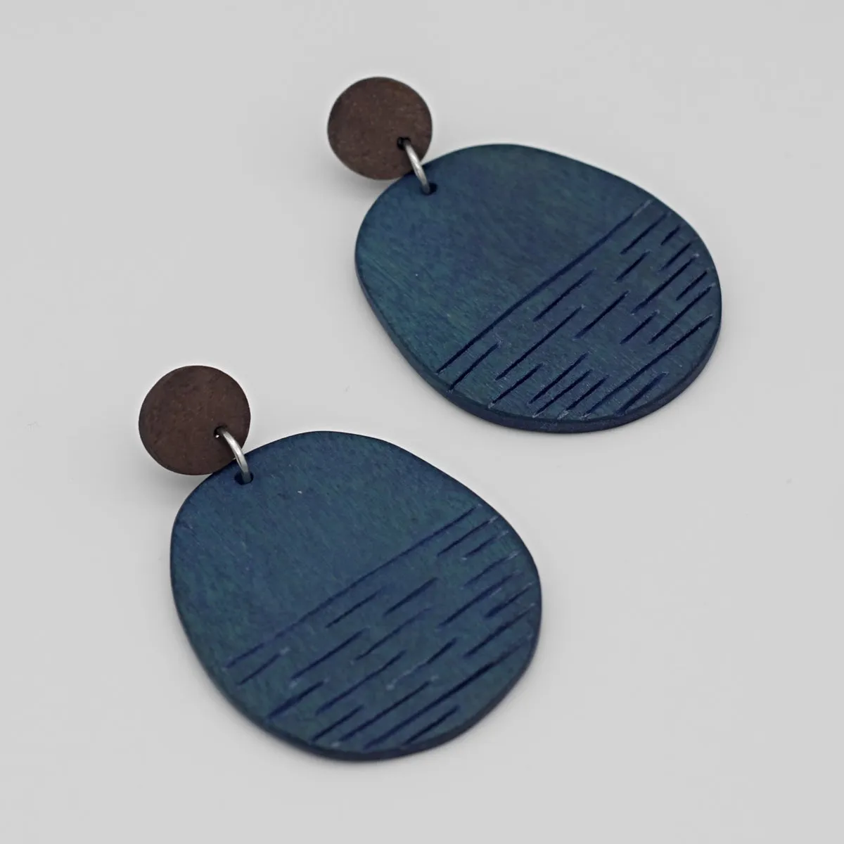 Blue Channing Earrings