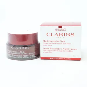 Clarins Super Restorative Night Cream  1.7oz/50ml New With Box