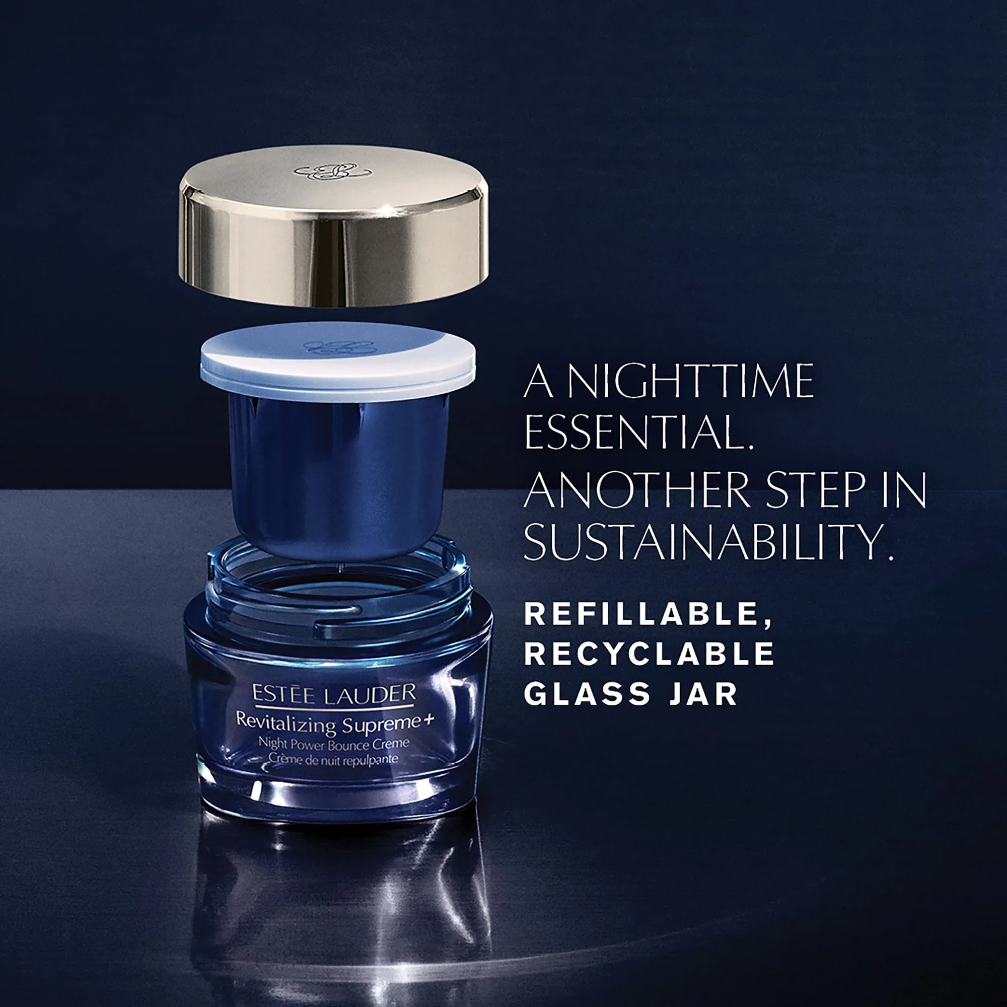Estée Lauder Revitalizing Supreme  Night Power Bounce Moisturiser Refill 50ml