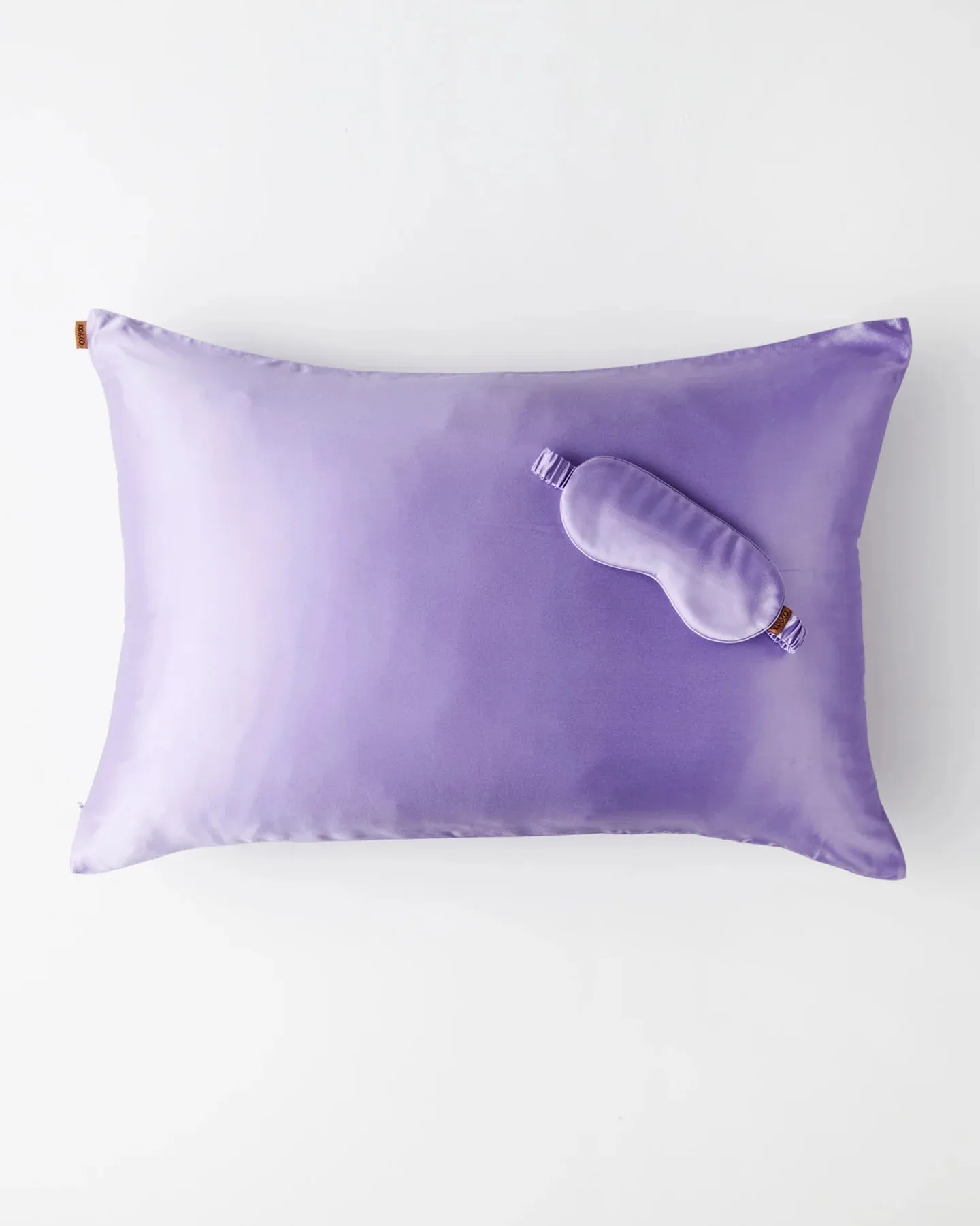 Kip & Co Lavender Silk Pillowcase