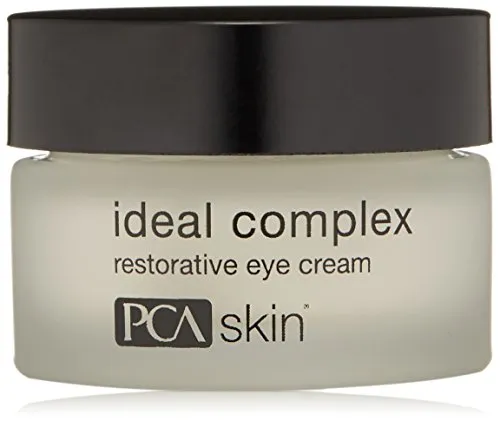 PCA SKIN Ideal Complex Restorative Eye Cream - Anti-Aging Brightening Eye Treatment for Dark Circles, Puffiness, Fine Lines & Wrinkles (0.5 oz)