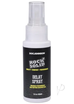 Rock Solid Delay Spray 2oz Bulk