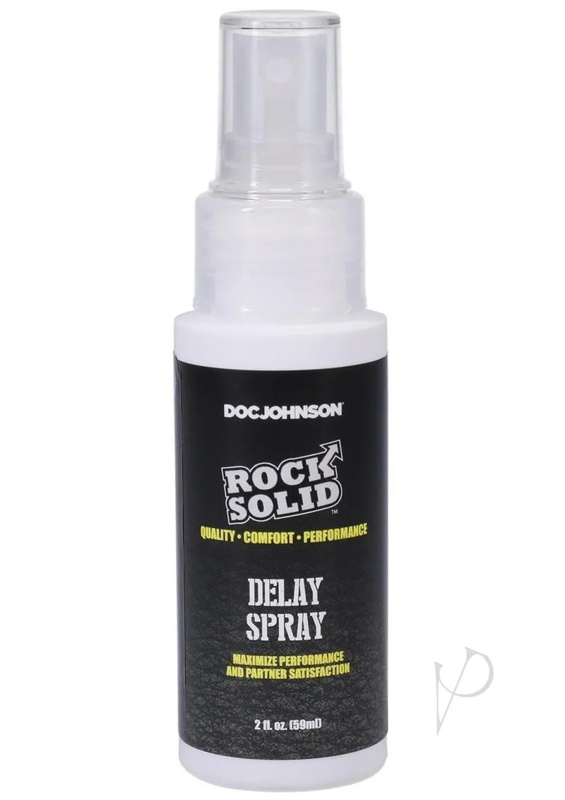 Rock Solid Delay Spray 2oz Bulk