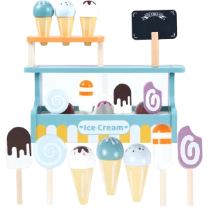 Wooden Ice Cream Counter